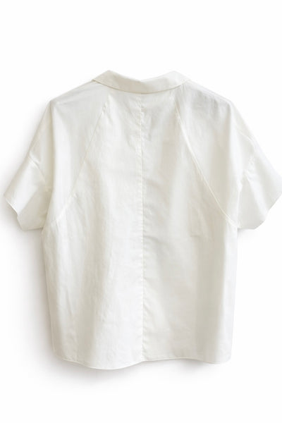 Veste en satin Off-White