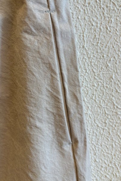 Pantalon Barrel Craie