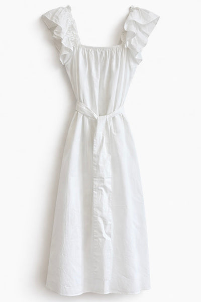 Robe à volants White