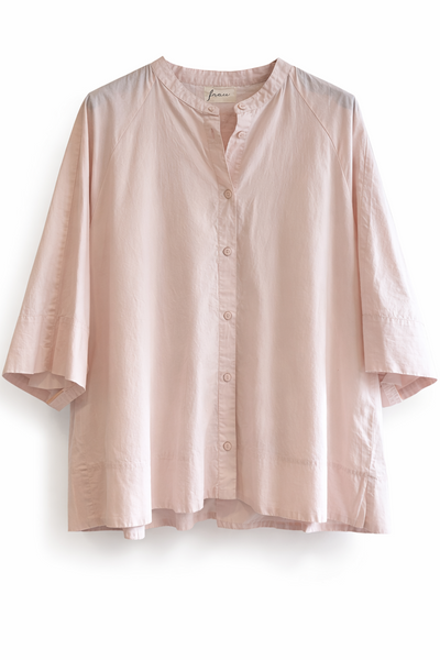 Blouse en popeline Poudre