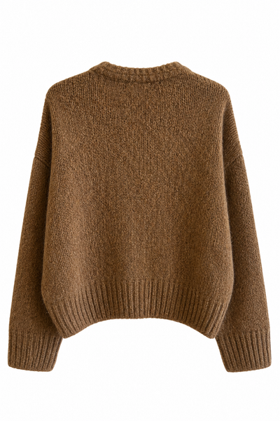 Cardigan épais Caramel