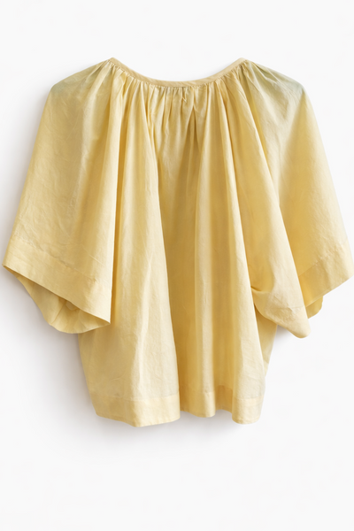 Blouse en voile Paille