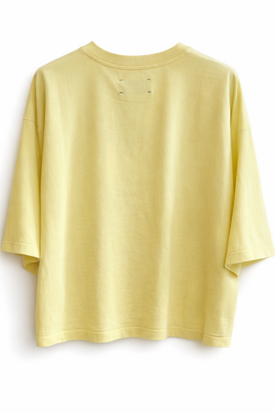T-shirt oversize Poussin