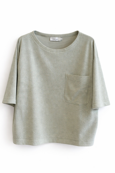 T-shirt en éponge Glacier