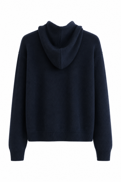 Hoodie en laine Nuit