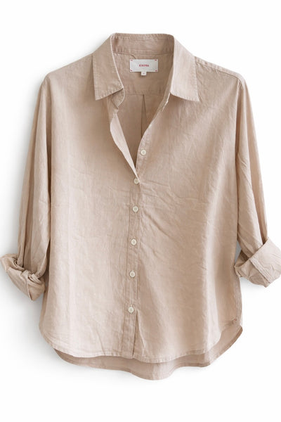 Chemise en voile Parchment