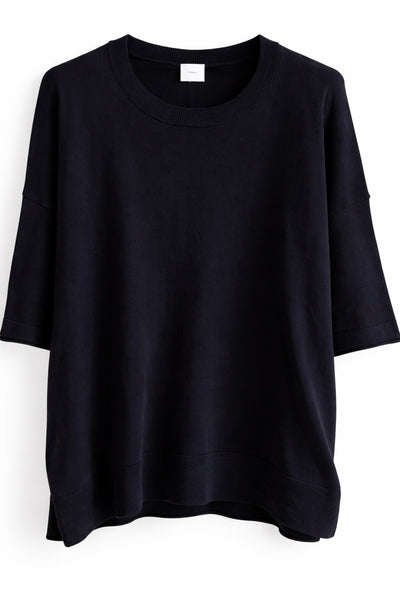 Pull coton & soie Nuit