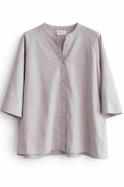 Blouse en popeline Mastic