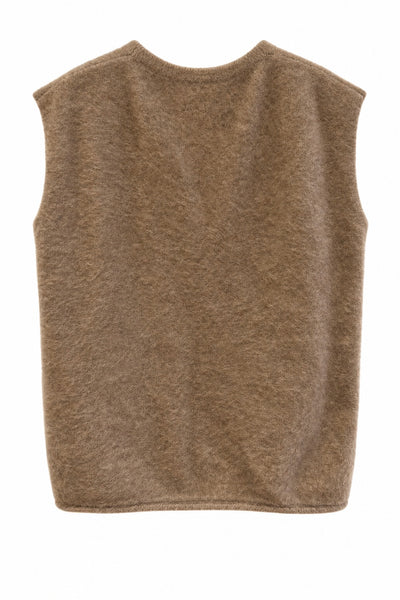 Gilet duveteux Camel