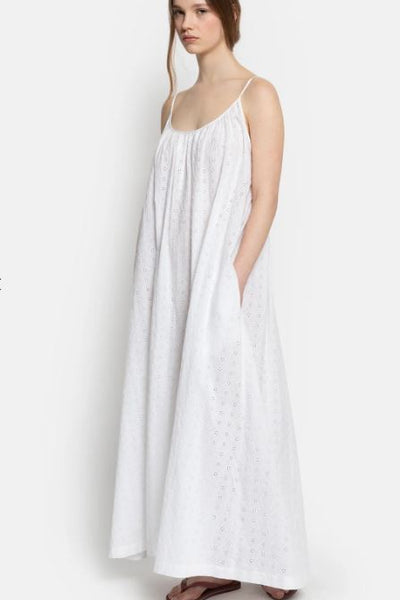 Robe en broderie anglaise Blanche