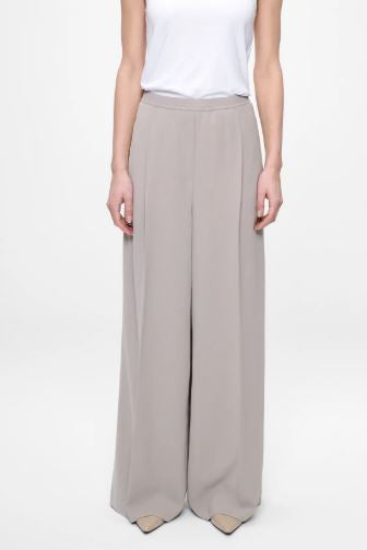 Pantalon en crêpe japonais