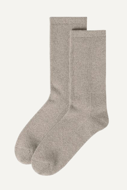 Chaussettes en cachemire Avoine