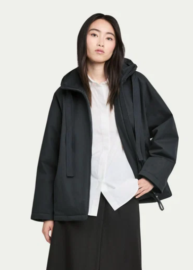 Parka oversize Black