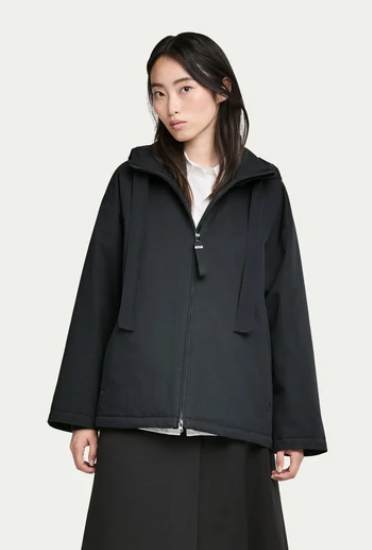 Parka oversize Black