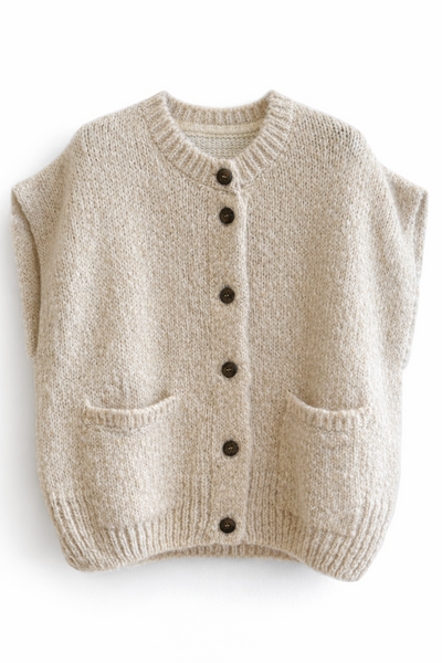 Gilet en maille Sand