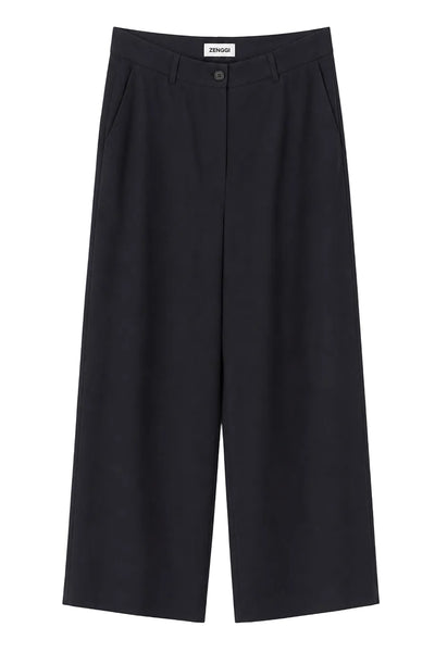 Pantalon en crêpe Nuit