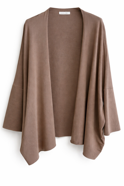 Veste en jersey Taupe