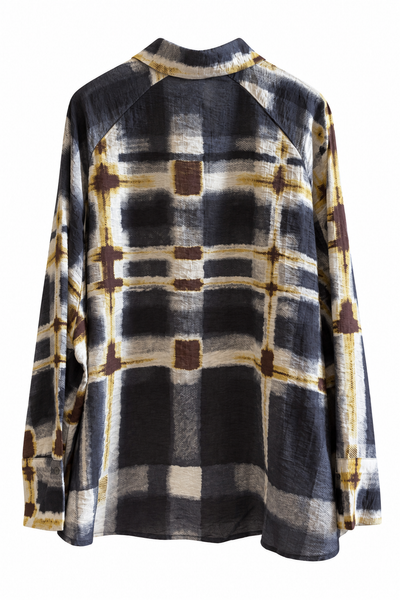 Chemise imprimée Carbone