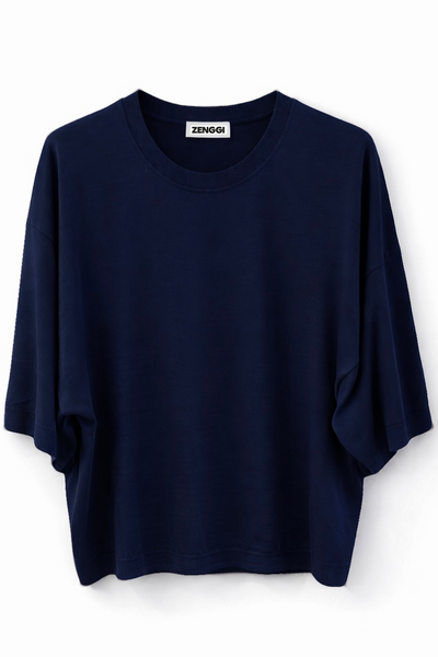 Pull en mérinos Nuit