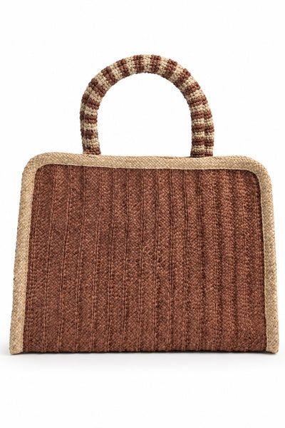 Sac en raffia Noisette
