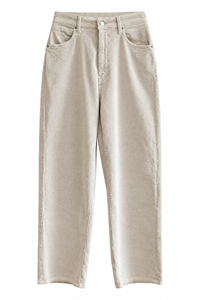 Pantalon en velours Craie