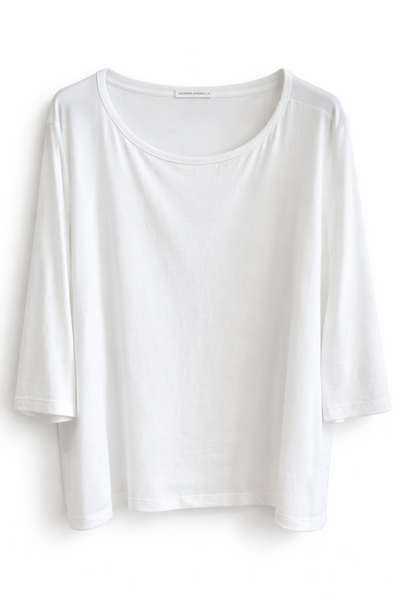 T-shirt ample Blanc