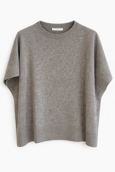 Poncho en maille Millet