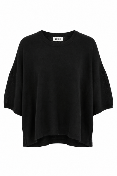 Pull fin Noir