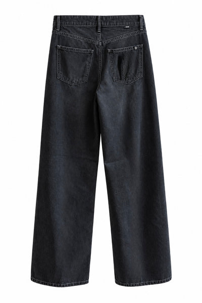 Jean large Noir