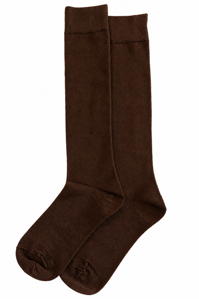Chaussettes hautes Brown