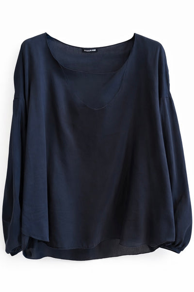 Blouse vaporeuse Nuit