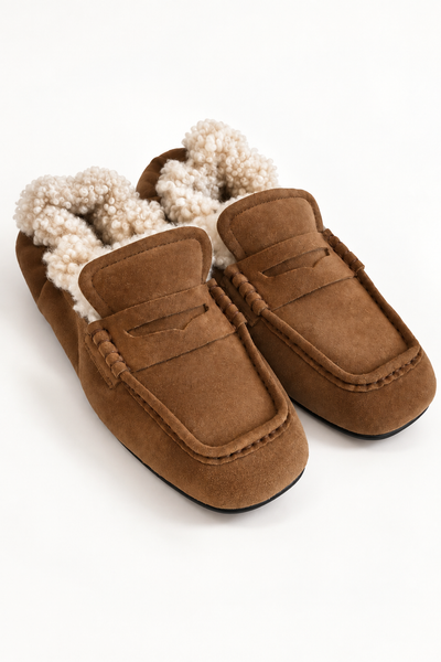Mocassins fourrés