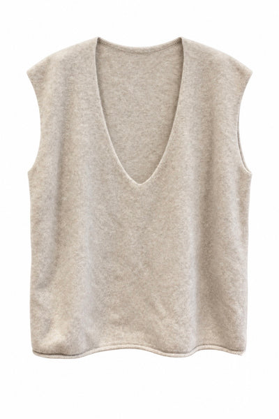 Gilet duveteux Ivoire