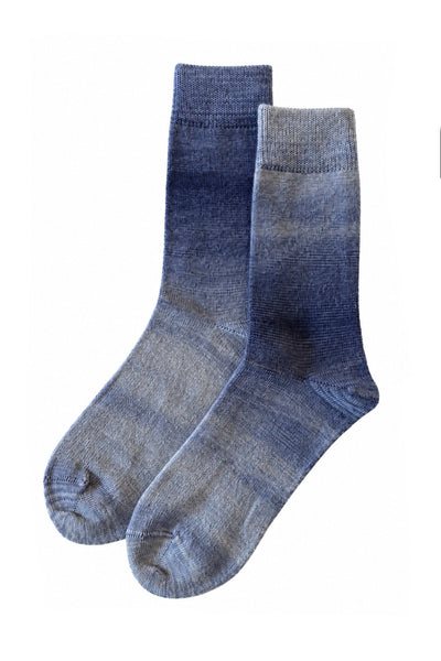 Chaussettes tie and dye Blue