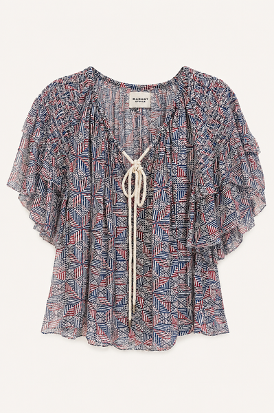 Blouse FAPANI Blue