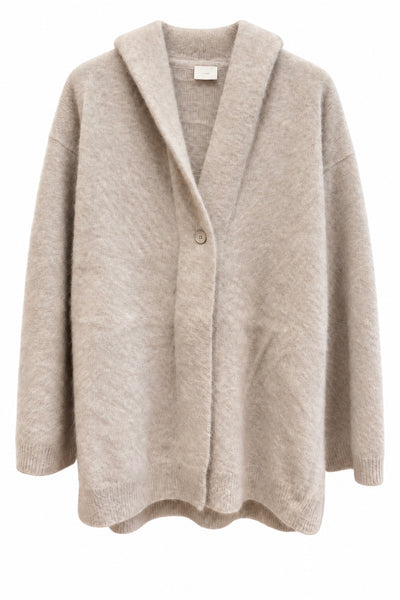 Gilet à capuche Ivoire