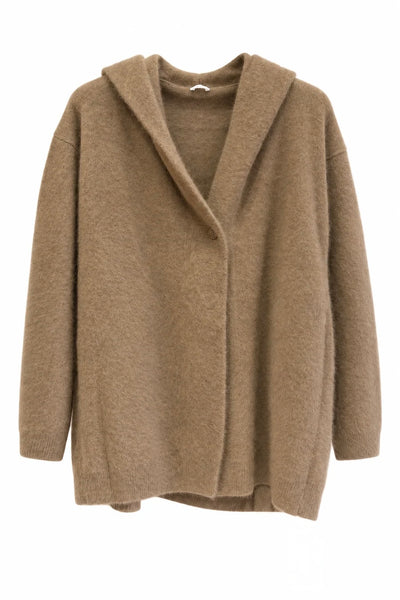 Gilet à capuche Camel