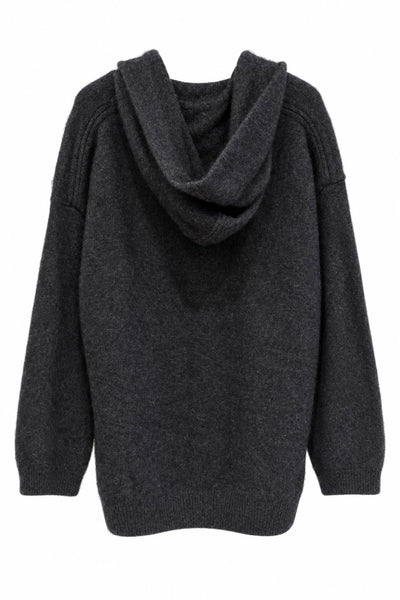 Gilet à capuche Anthracite