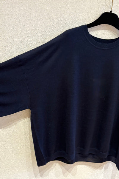 Pull en mérinos Nuit