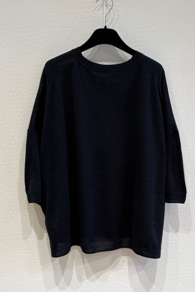 Pull en mérinos Nuit