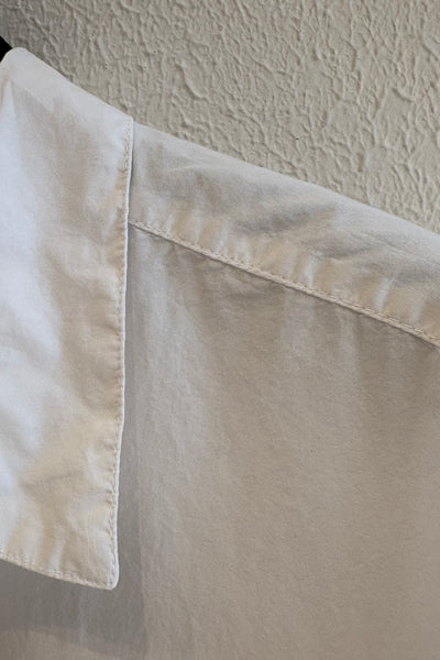 Chemise en popeline Blanche