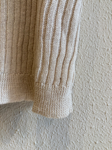 Top en maille Naturel