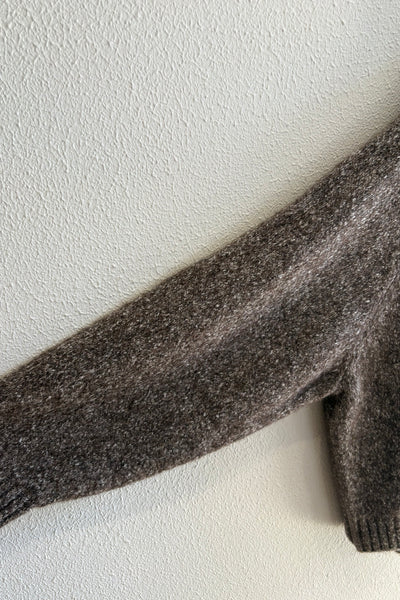 Pull chiné Brun