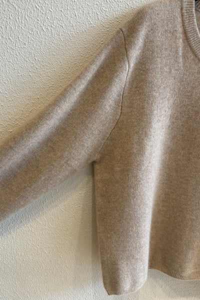 Pull épais en cachemire Beige