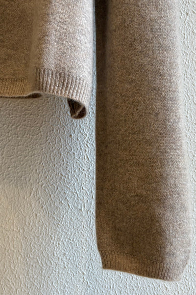 Pull épais en cachemire Beige