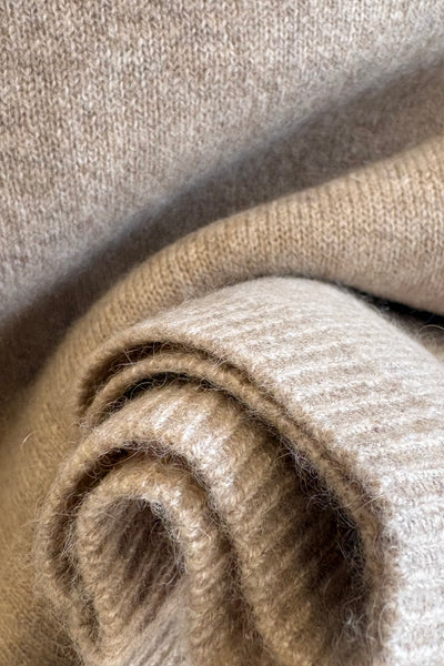 Pull épais en cachemire Beige