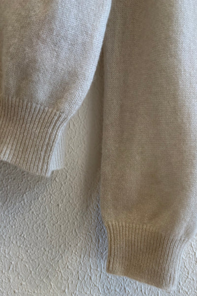 Pull fin en cachemire Calcaire