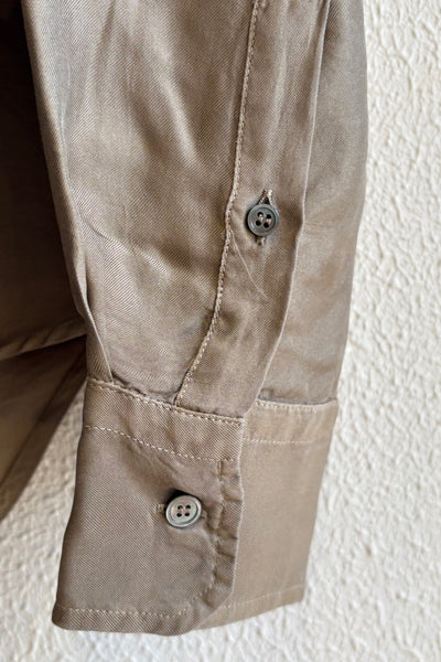 Chemise en twill de soie Glaise