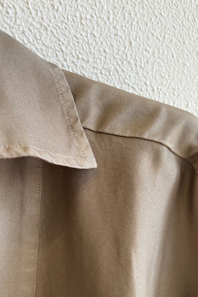 Chemise en twill de soie Glaise