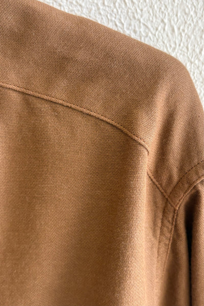 Chemise en toile Tabac
